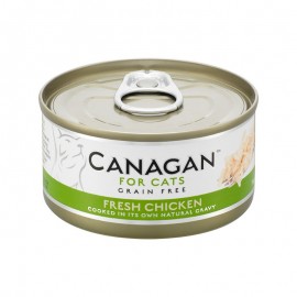 Canagan 雞肉 無穀物貓罐頭 75g x 12罐 [24罐折扣優惠 $324]